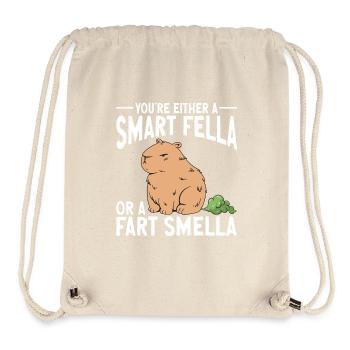 Furz Furzen Pupsen - Stanley/Stella recycelter Gym Bag - Naturweiß - Vorne