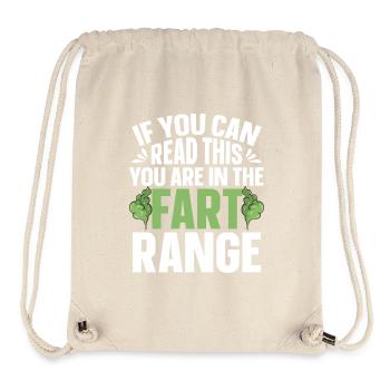 Furz Furzen Pupsen - Stanley/Stella recycelter Gym Bag - Naturweiß - Vorne