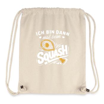 Squash-Shirt Spiel Pause Lustig Sportler Outfit - Stanley/Stella recycelter Gym Bag - Naturweiß - Vorne