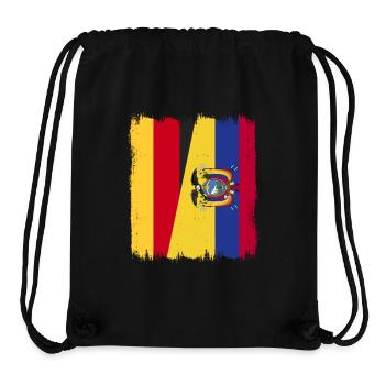 Ecuador Quito Guayaquil Ecuadorianische - Stanley/Stella recycelter Gym Bag - Schwarz - Vorne