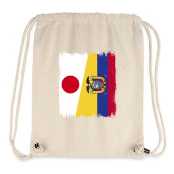 Ecuador Quito Guayaquil Ecuadorianische - Stanley/Stella recycelter Gym Bag - Naturweiß - Vorne