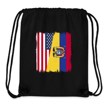 Ecuador Quito Guayaquil Ecuadorianische - Stanley/Stella recycelter Gym Bag - Schwarz - Vorne