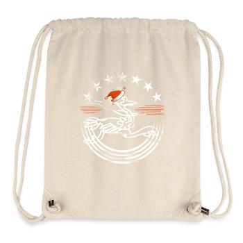 Christmas Messenger - Stanley/Stella Recycled Gym Bag - natural - Front
