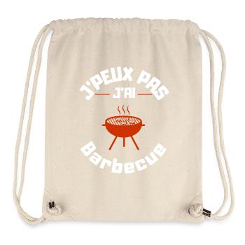 Ich kann nicht grillen - Stanley/Stella recycelter Gym Bag - Naturweiß - Vorne