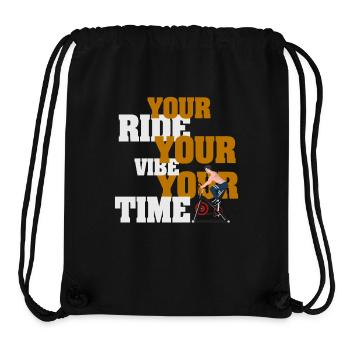 Your Ride Your Vibe Your Time - Stanley/Stella Recycled Gym Bag - black - Front
