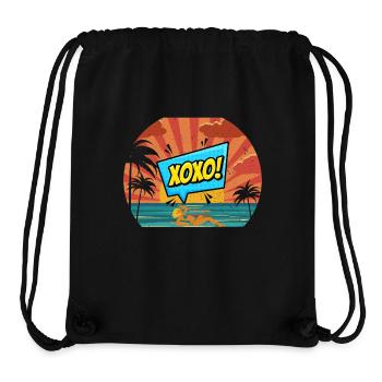 XOXO - Stanley/Stella Recycled Gym Bag - black - Front
