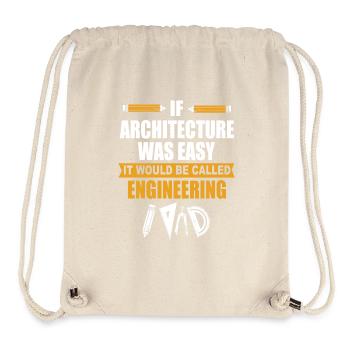 Architekt - Stanley/Stella recycelter Gym Bag - Naturweiß - Vorne