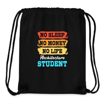 architecture - Stanley/Stella Recycled Gym Bag - black - Front
