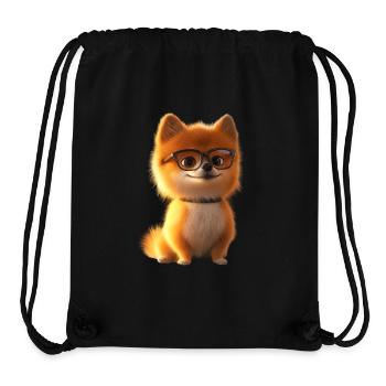 Pomeranian Pomeranian Pom Sweet German Spitz - Stanley/Stella Recycled Gym Bag - black - Front