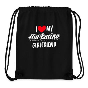 Couples Love Heart Friend Gift Idea Relationship - Stanley/Stella Recycled Gym Bag - black - Front