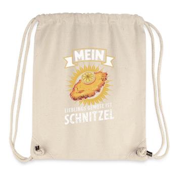 Wiener Schnitzel Plätzli Autriche Alimentation - Sac à cordon recyclé Stanley/Stella - blanc naturel - Devant