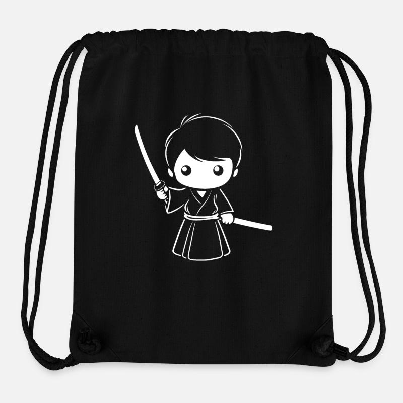 iaido - Stanley/Stella recycelter Gym Bag - Schwarz