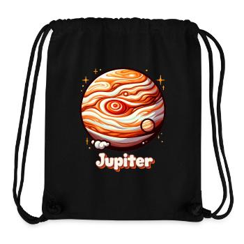 Jupiter Planet - Stanley/Stella Recycled Gym Bag - black - Front