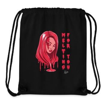 Ich schmelze für dich - Stanley/Stella recycelter Gym Bag - Schwarz - Vorne