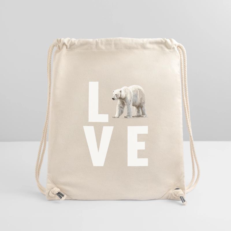 Polar Bear Eisbären Eisbär Stanley/Stella recycelter Gym Bag