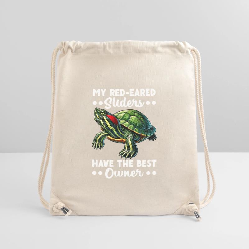 Turtle Red-eared Turtle Stanley/Stella Recycled Gym Bag