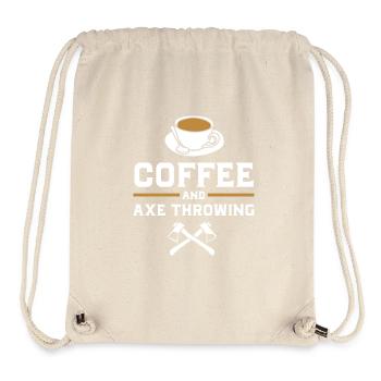 Axe Throw - Stanley/Stella Recycled Gym Bag - natural - Front