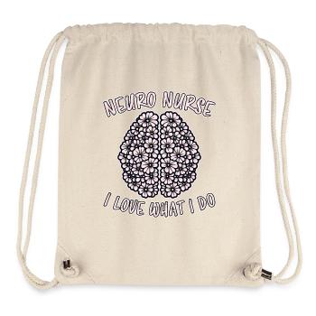 Neuro Nurse Nurse Neurology Gift - Stanley/Stella Recycled Gym Bag - natural - Front