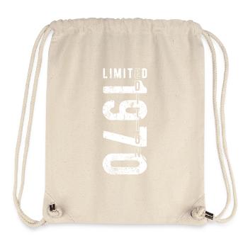 Grunge Vintage Édition Limitée Anniversaire des Années 1970 - Sac à cordon recyclé Stanley/Stella - blanc naturel - Devant
