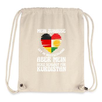Kurds Germany Kurdistan - Stanley/Stella Recycled Gym Bag - natural - Front
