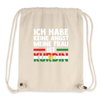 Kurds Kurdistan - Stanley/Stella Recycled Gym Bag - natural - Front