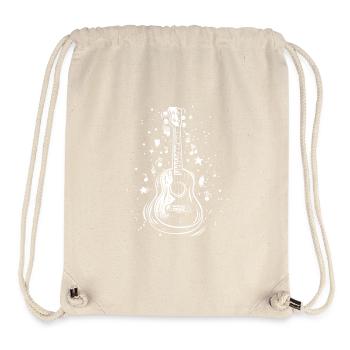 Ukulele Skizze - Stanley/Stella recycelter Gym Bag - Naturweiß - Vorne