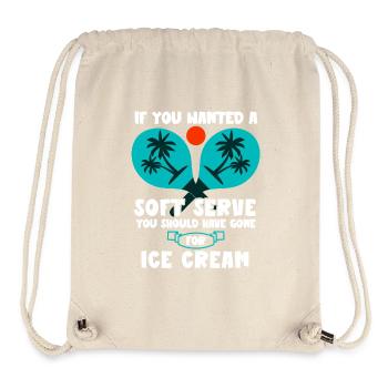 Wenn Du Soft Serve Wolltest, Hättest Du Eis Holen - Stanley/Stella recycelter Gym Bag - Naturweiß - Vorne