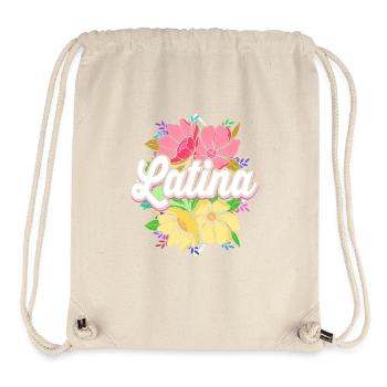 Latina Mom Latino - Stanley/Stella Recycled Gym Bag - natural - Front