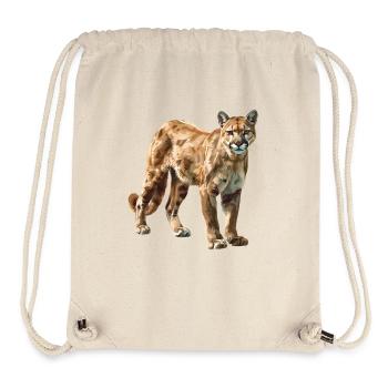 Cougar Mountain Lion Mountain Lion - Sac à cordon recyclé Stanley/Stella - blanc naturel - Devant