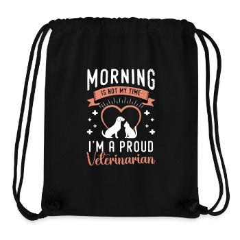 Veterinary Medicine Morning Is Not My Vet Clinic - Stanley/Stella Recycled Gym Bag - black - Front