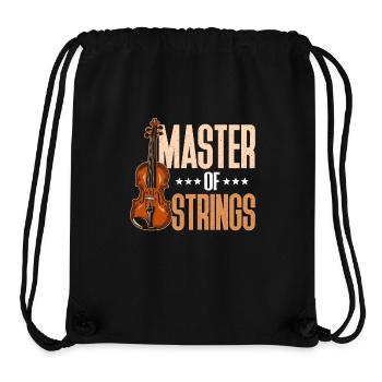 Fiddle Master Of Strings Violinist Fiddle Player - Stanley/Stella Recycled Gym Bag - black - Front