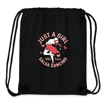 Just A Girl Who Love Salsa Dancing Salsa Dance Lat - Stanley/Stella recycelter Gym Bag - Schwarz - Vorne