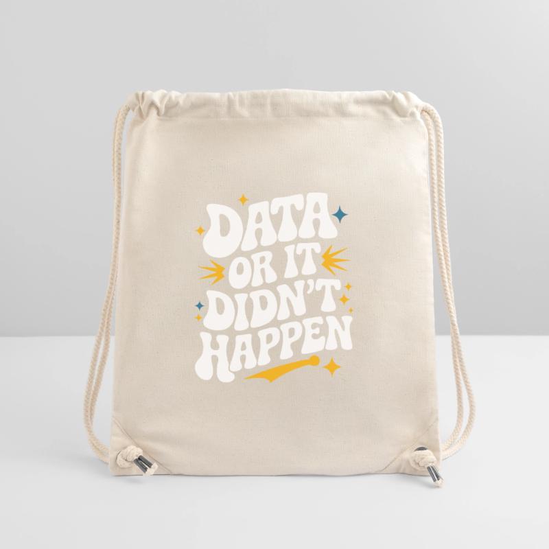Data Analyst Data Scientist Data Engineer: Stanley/Stella Recycled Gym Bag