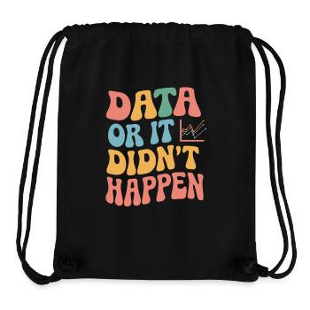 Datenanalyst Datenwissenschaftler Dateningenieur - - Stanley/Stella recycelter Gym Bag - Schwarz - Vorne
