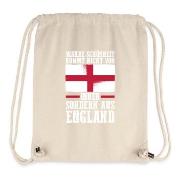 Great Britain English England - Stanley/Stella Recycled Gym Bag - natural - Front