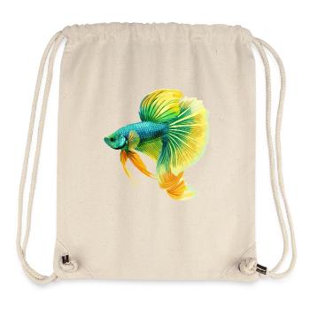 Bettas Betta Fisch Betta - Stanley/Stella recycelter Gym Bag - Naturweiß - Vorne
