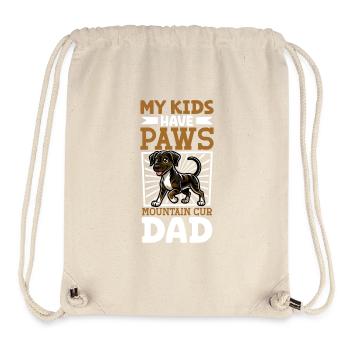 Mountain Cur Papa - Stanley/Stella Recycled Gym Bag - natural - Front