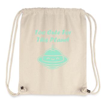 flying saucer - Stanley/Stella Recycled Gym Bag - natural - Front