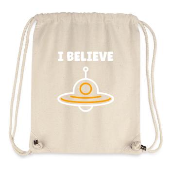 flying saucer - Stanley/Stella Recycled Gym Bag - natural - Front