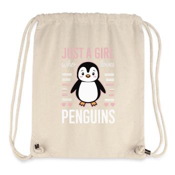 Pinguin Pinguine Tier - Stanley/Stella recycelter Gym Bag - Naturweiß - Vorne