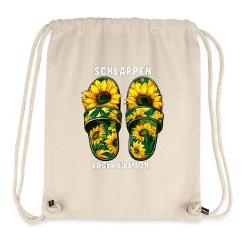 SLIPPERS LOSER EDITION - Stanley/Stella Recycled Gym Bag - natural - Front