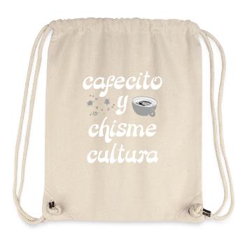 Cafecito pun hispanic heritage - Stanley/Stella Recycled Gym Bag - natural - Front