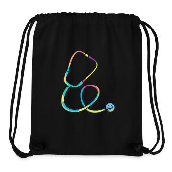 Krankenschwester Rente - Stanley/Stella recycelter Gym Bag - Schwarz - Vorne