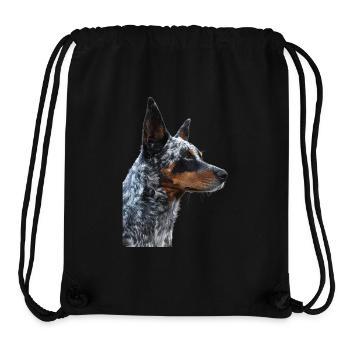 Australian Cattle Dog - Stanley/Stella Recycled Gym Bag - black - Front