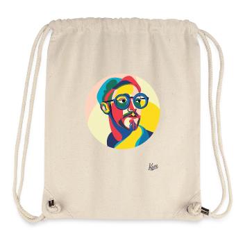 Contemporary Art by a Modern Man - Stanley/Stella Recycled Gym Bag - natural - Front