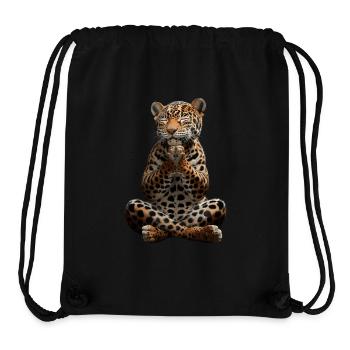 jaguar - Stanley/Stella Recycled Gym Bag - black - Front