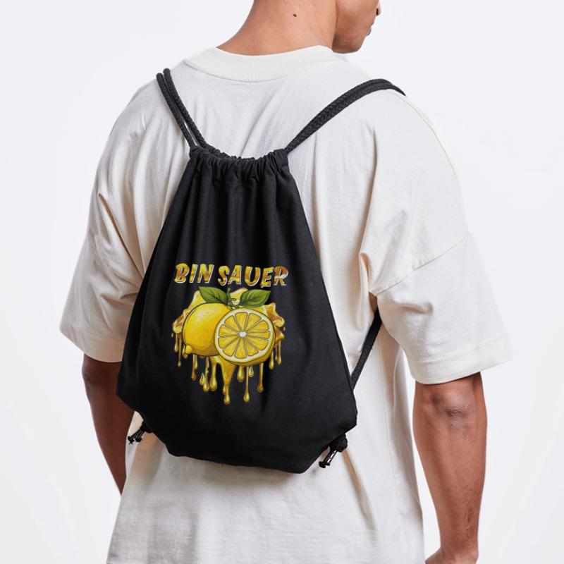 ZITRONE BIN SAUER Stanley/Stella recycelter Gym Bag