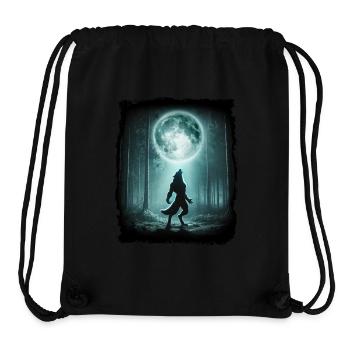 Werewolf - the call of the full moon - Stanley/Stella Recycled Gym Bag - black - Front