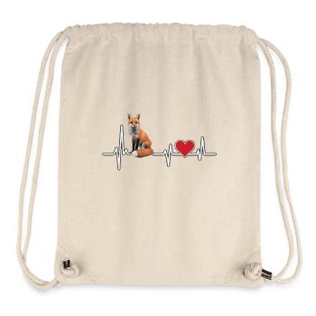 Fuchs - Stanley/Stella recycelter Gym Bag - Naturweiß - Vorne