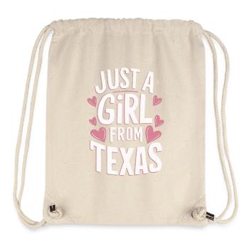Texas State Texaner Texas - Stanley/Stella recycelter Gym Bag - Naturweiß - Vorne